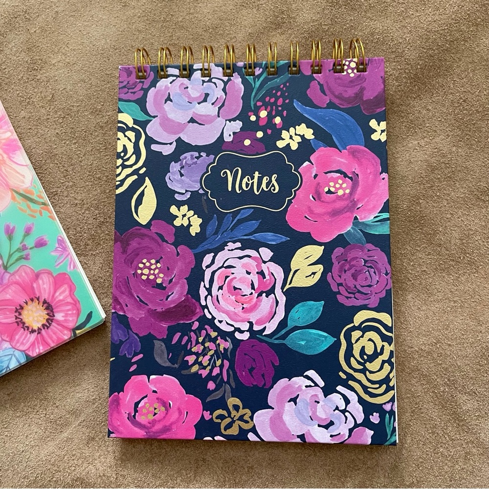 Clementine Paper Inc Floral Spiral Notebook Journal Recycled Lined Bundle of 3 - Picture 13 of 16